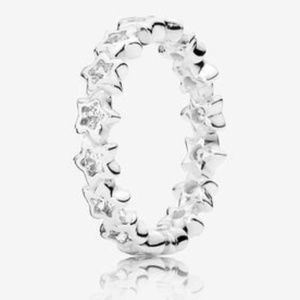 Pandora Starshine ring in Sterling Silver